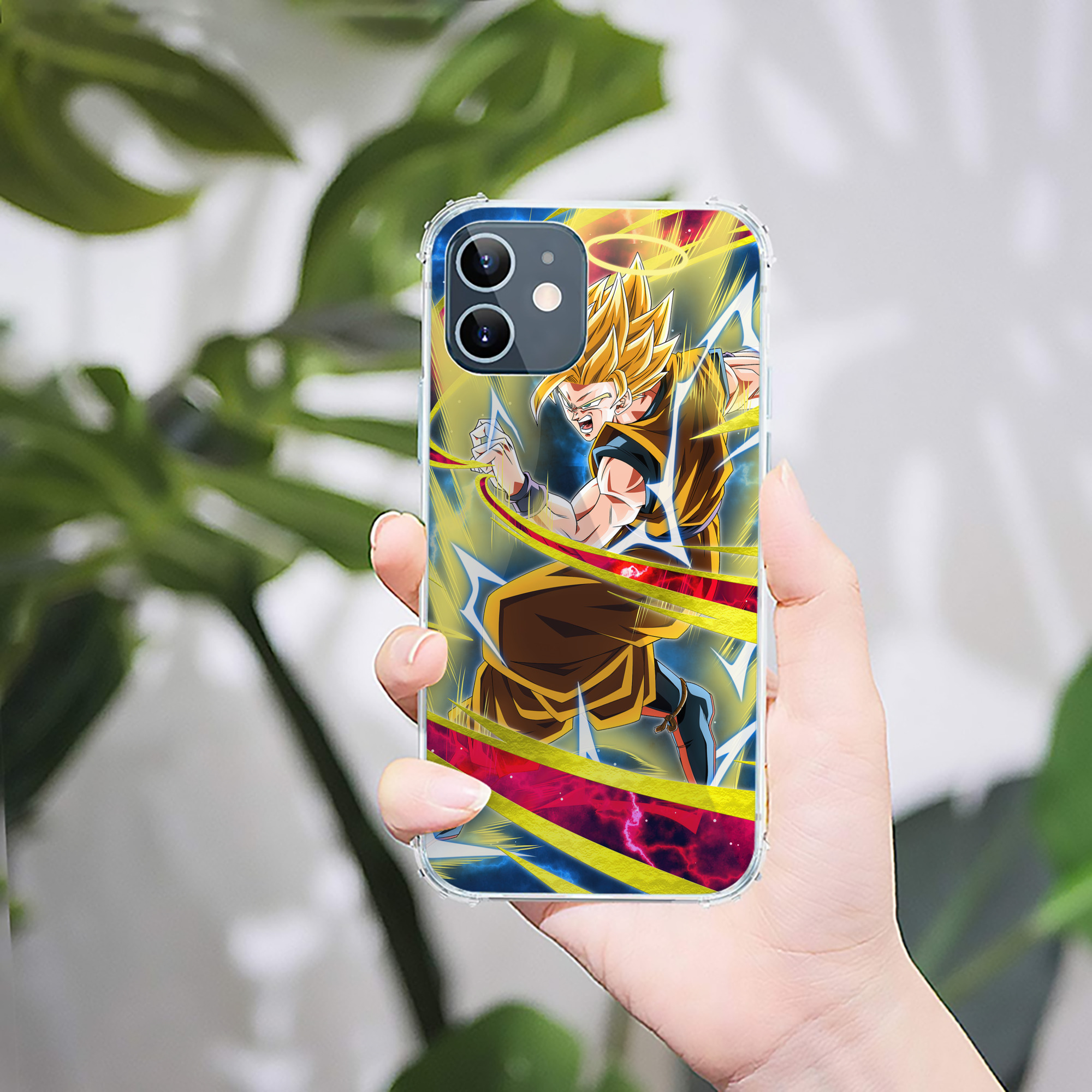 （画像用） ドラゴンボール DRAGON BALL 【iPhone 12シリーズ対応】透明スマホケース（クリアソフトケース）